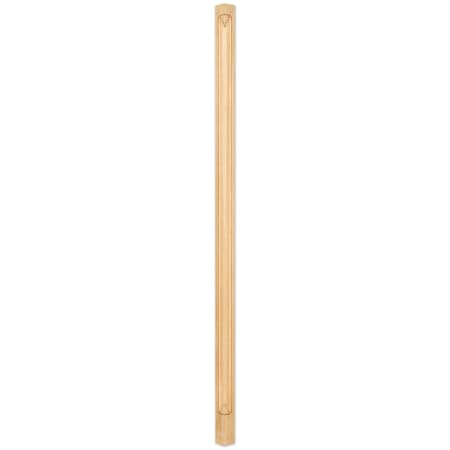 Hardware Resources 2-3/4" Wx2-3/4"Dx84"H Hard Maple Acanthus Corner Post CP-1-84HMP